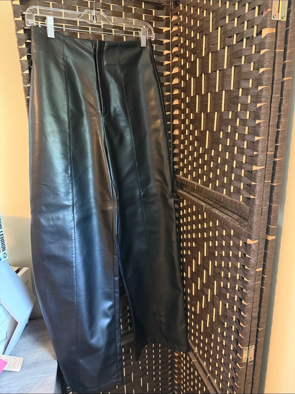 Commonsense Vegan Leather Pants Size small